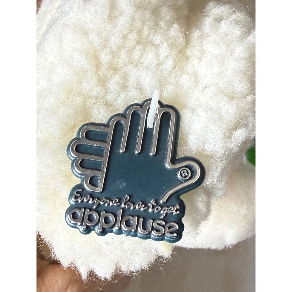 Vintage 1985 Applause Precious Moments Plush Lamb Sheep Heart Locket 4558